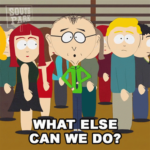 What Else Can We Do Mr Mackey GIF - What Else Can We Do Mr Mackey South Park GIFs