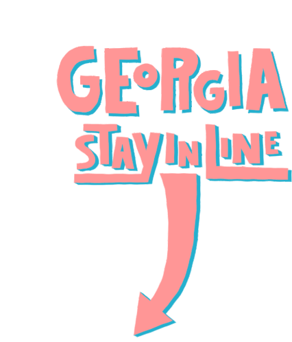 Georgia Ga Sticker - Georgia Ga Atlanta Stickers