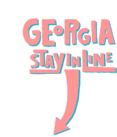 Georgia Ga Sticker - Georgia Ga Atlanta Stickers