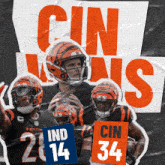 Cincinnati Bengals (34) Vs. Indianapolis Colts (14) Post Game GIF - Nfl National Football League Football League GIFs
