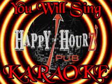 Happy Hourz Pub Karaoke GIF - Happy Hourz Pub Karaoke GIFs