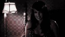 Demon Lady Smiling With Horns GIF - Demon Lady Smiling With Horns GIFs