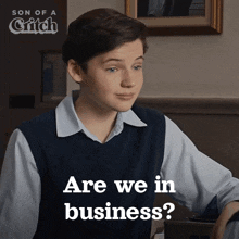 Are We In Business Mark Critch GIF - Are We In Business Mark Critch Son Of A Critch GIFs