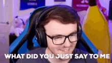 Gameboyluke What Did You Just Say To Me GIF - Gameboyluke What Did You Just Say To Me Gamer GIFs