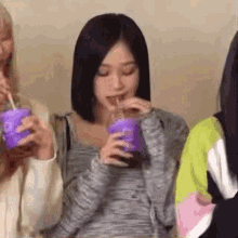 Gahyeon Gahyeon Drinking GIF - Gahyeon Gahyeon Drinking GIFs