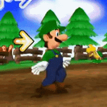 Luigi Super Mario GIF - Luigi Super Mario Dance GIFs