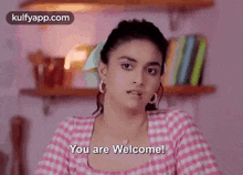 You Are Welcome.Gif GIF - You Are Welcome Keerthysuresh Keerthy GIFs