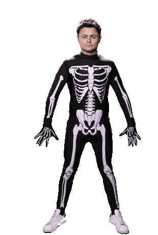 Storm Skeleton Sticker - Storm Skeleton Bones Stickers