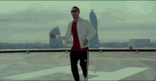 Singing Standing GIF - Singing Standing Rooftop GIFs