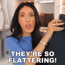They'Re So Flattering Shea Whitney GIF - They'Re So Flattering Shea Whitney They Flatter Me GIFs