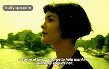 Asurge Of Love-an Urge To Help Mankindosuddenly Engulfs Her..Gif GIF
