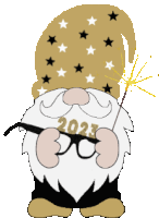 New Years Eve Gnomes Sticker - New Years Eve Gnomes Animated Sticker Stickers