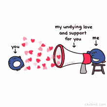 undying love support you can do it