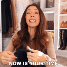 Now Is Your Time Shea Whitney GIF - Now Is Your Time Shea Whitney It'S Your Chance Now GIFs