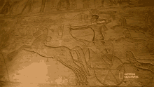 Carved Walls Lost Treasures Of Egypt GIF - Carved Walls Lost Treasures Of Egypt Egyptian Chariot GIFs