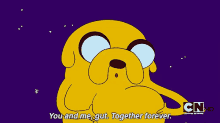Adventure Time Jake GIF - Adventure Time Jake You And Me Gut GIFs