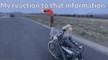 My Reaction To That Information How I Feel GIF - My Reaction To That Information How I Feel Old Man On Bike GIFs