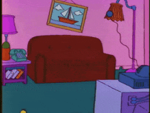 The Simpsons Couch Gag GIF - The Simpsons Couch Gag Tiny GIFs