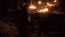 a screen shot of a fire with the words author windows at the top