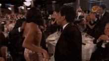 Hugging You Did It GIF - Hugging You Did It Clapping GIFs