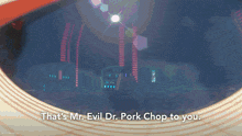 a picture of mr. evil dr. pork chop from the movie toy story