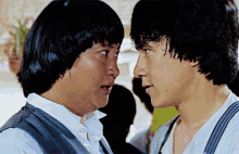 Sammo Hung Jackie Chan GIF - Sammo Hung Jackie Chan Gossip GIFs
