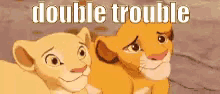 Double Trouble GIF - Double Trouble Double Trouble GIFs