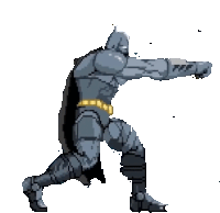 Batman Metal Suit Punch Sticker
