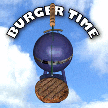 Burger Time Bbq GIF - Burger Time Bbq Beef Burger GIFs
