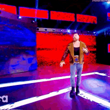 Dean Ambrose Entrance GIF - Dean Ambrose Entrance Intercontinental Champion GIFs