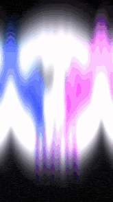 a purple and blue background with the letters ata