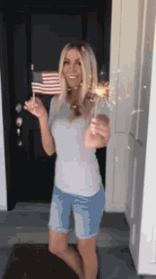 Karley Rise Flag GIF - Karley Rise Flag America GIFs
