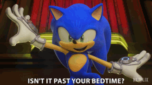 Isnt It Past Your Bedtime Sonic The Hedgehog GIF - Isnt It Past Your Bedtime Sonic The Hedgehog Sonic Prime GIFs
