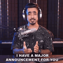I Have A Major Announcement For You Unmesh Dinda GIF - I Have A Major Announcement For You Unmesh Dinda Piximperefct GIFs