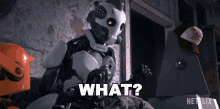 What Why GIF - What Why Three Robots GIFs