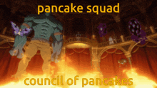 Pancake Squad Council GIF