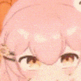 a close up of a person 's face with a drawing of a heart on it .