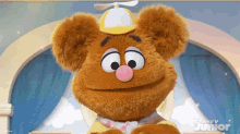 Smiling Baby Fozzie GIF - Smiling Baby Fozzie Muppet Babies GIFs