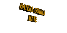 gonna haters