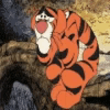 Tiger Frightened GIF - Tiger Frightened Covers Ears GIFs