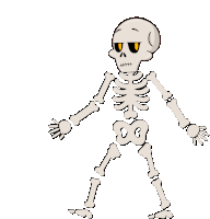 Jarritos Bones Skeleton Sticker