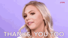 Thank You Thanks You Too GIF - Thank You Thanks You Too Likewise GIFs