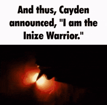 Inize Warrior Cayden GIF