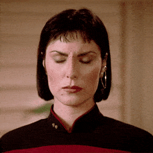 Michelle Forbes Star Trek GIF - Michelle Forbes Star Trek Ro Laren GIFs