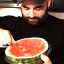 watermelon hungry starving eat