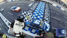 Checkered Flag Nascar Full Speed GIF