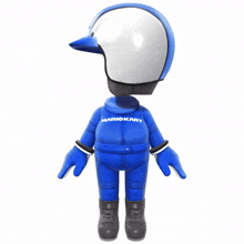 blue mii racing suit blue mii racing suit