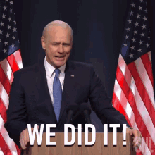 We Did It Joe Biden GIF - We Did It Joe Biden Jim Carrey GIFs