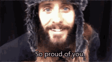 Proud Jared Leto GIF - Proud Jared Leto Glad GIFs