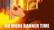 No More Banner Time Jotaro Kujo GIF - No More Banner Time Jotaro Kujo GIFs